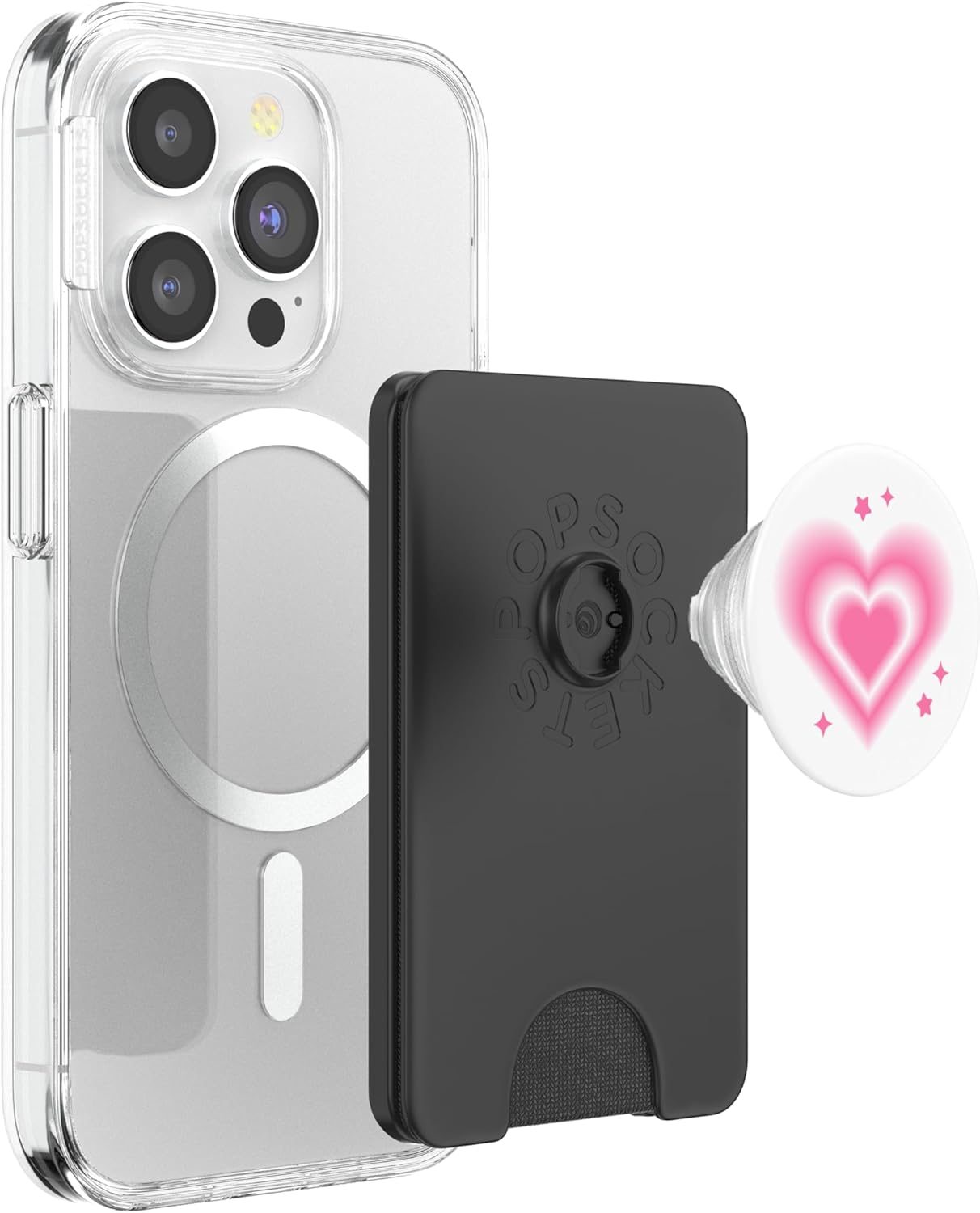 PopSockets Phone Grip – Heart PopSocket - Heart Ombre PopSockets PopWallet for MagSafe