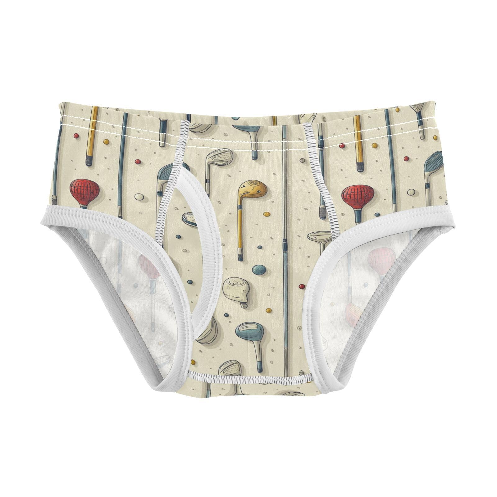 Yuiboo Toddler Boy Training Underwear Cotton Comfort Underwear for Boys A Father's Day in Sizes 4T