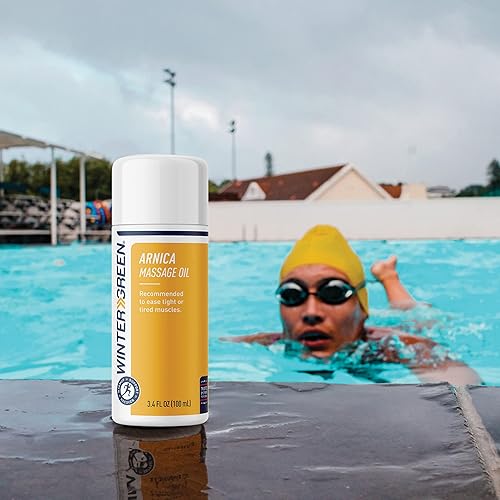 Miniatura 2 de Wintergreen Aceite de masaje de árnica, una mezcla prémium de aceites de árnica, gaulteria, semilla de uva, romero, lavanda, menta y caléndula,