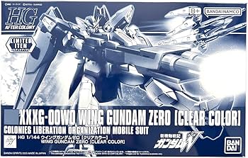 Amazon | HG 1/144 ウイングガンダムゼロ [クリアカラー] イベント限定