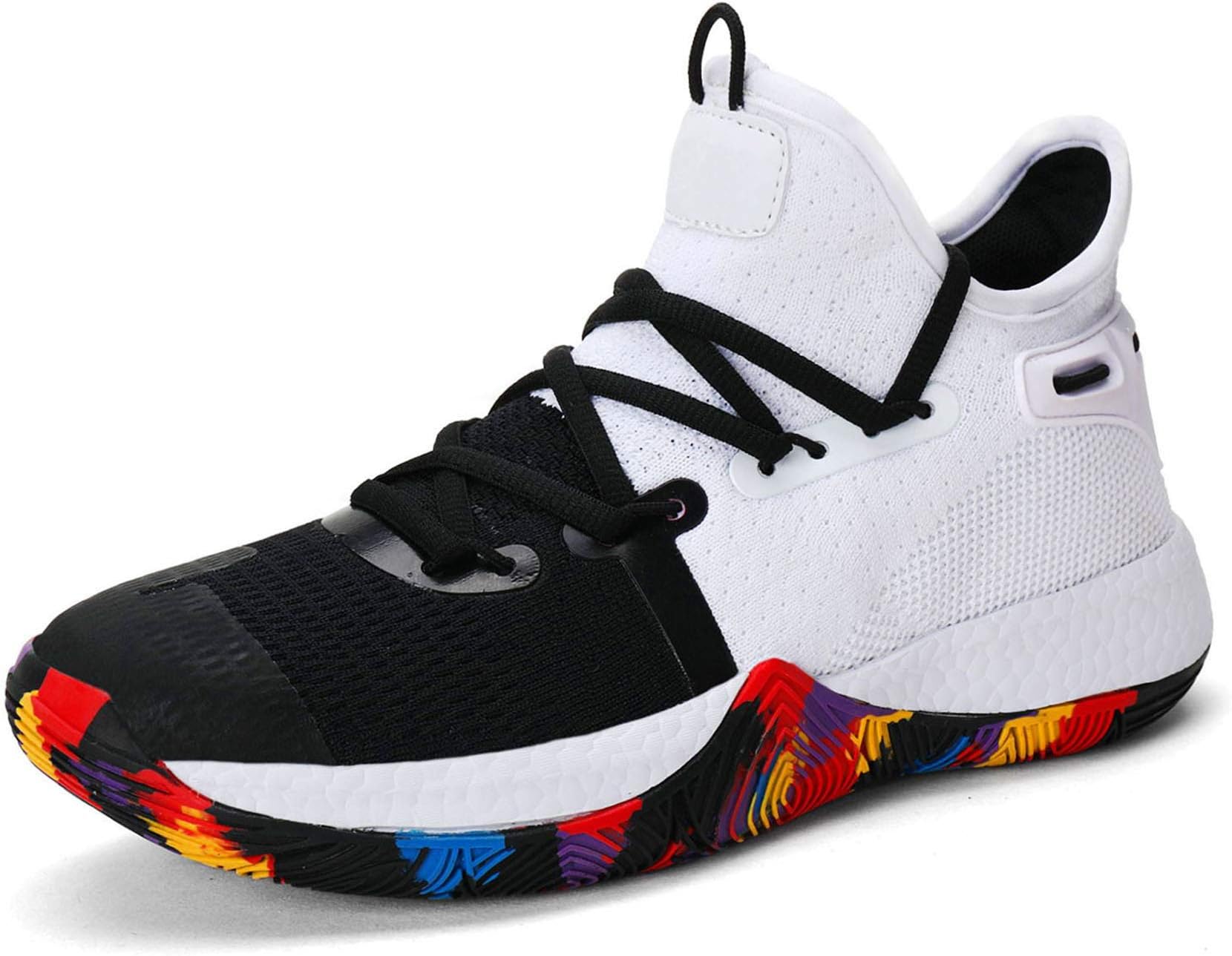 Kids Youth Basketball Shoes Non-Slip Boys High Top Sneakers Girls School Trainers