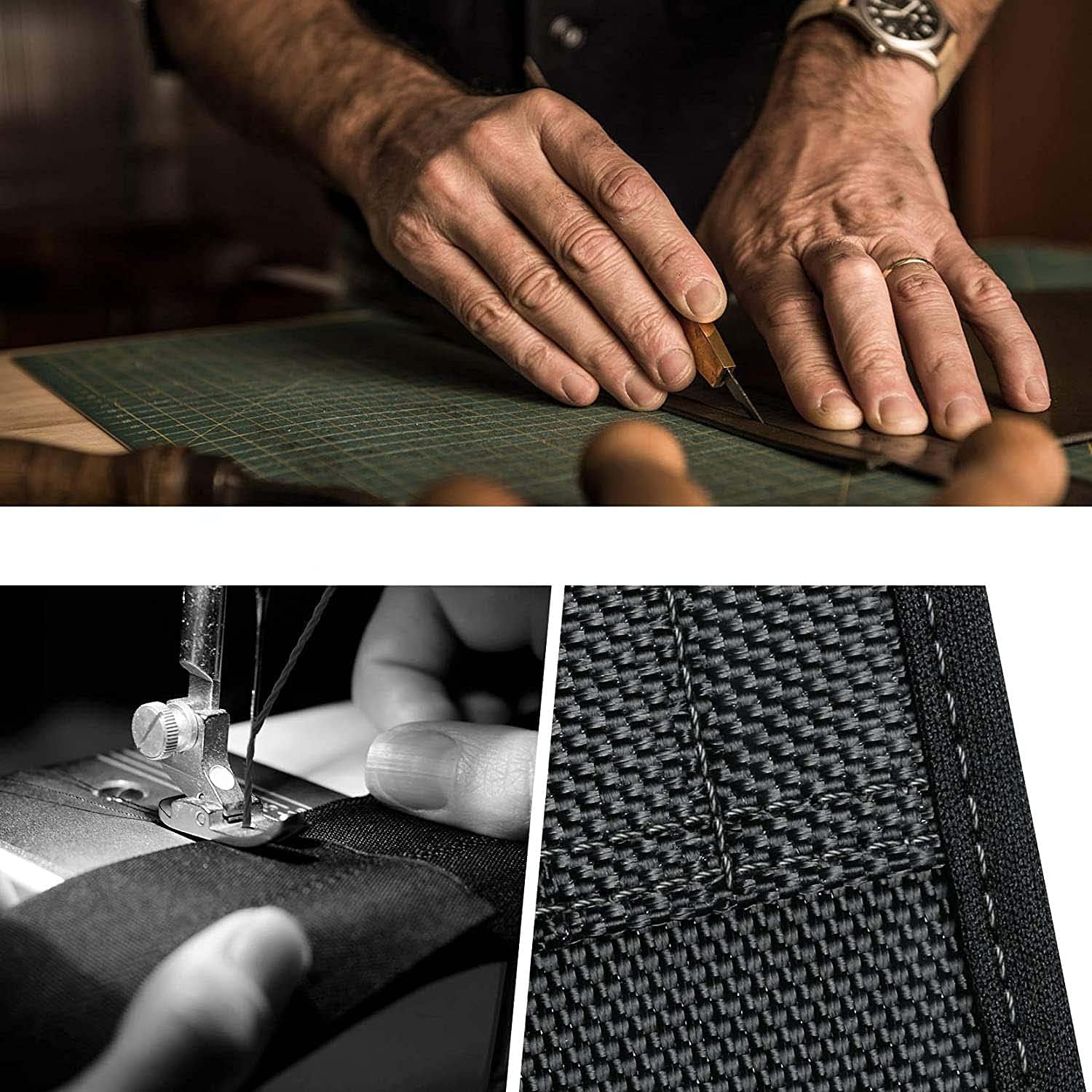 Cell Phone Holsters for iPhone 17 16 15 14 13 12 11 pro max,XR, X, Xs Max,15 Plus,Samsung S24 S23 S22 Note20 Ultra, Nylon Cell Phone Pouch fit with Otterbox Case on (not fit Defender Series) - Image 2