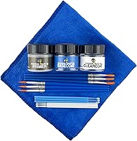 Vista 1 de American Touch Up Pintura de retoque automotriz para Mazda mazda2 1997-2005 15M Pepper Red Mica Pintura OEM (Primer/Basecoat/Clearcoat)