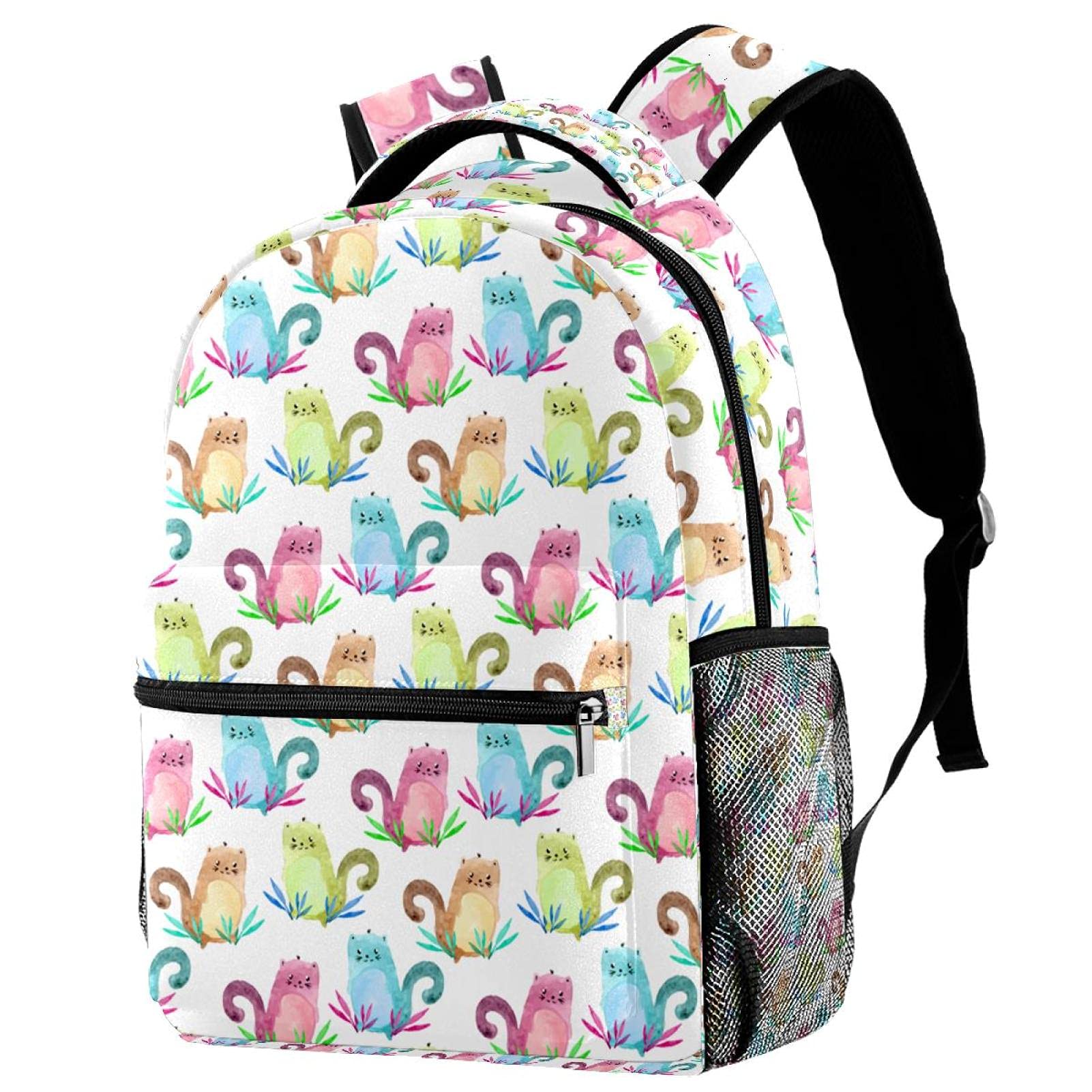 Sac à dos d'école mixte imprimé dinosaures avec grand compartiment ordinateur portable - 7