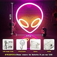 Vista 123 de Cloud Neon Signs, LED Light for Wall Decor, Battery or USB Powered for Bedroom Aesthetic Teen Girl Kid Room Christmas Wedding Party (White)