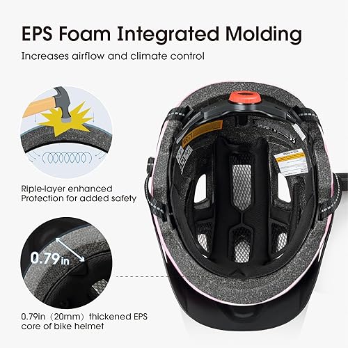 Miniatura 8 de newyoo Triciclo para niños pequeños con casco, bicicleta para niños pequeños, triciclos para niños de 1 a 3 años, casco de bicicleta para niños de 3