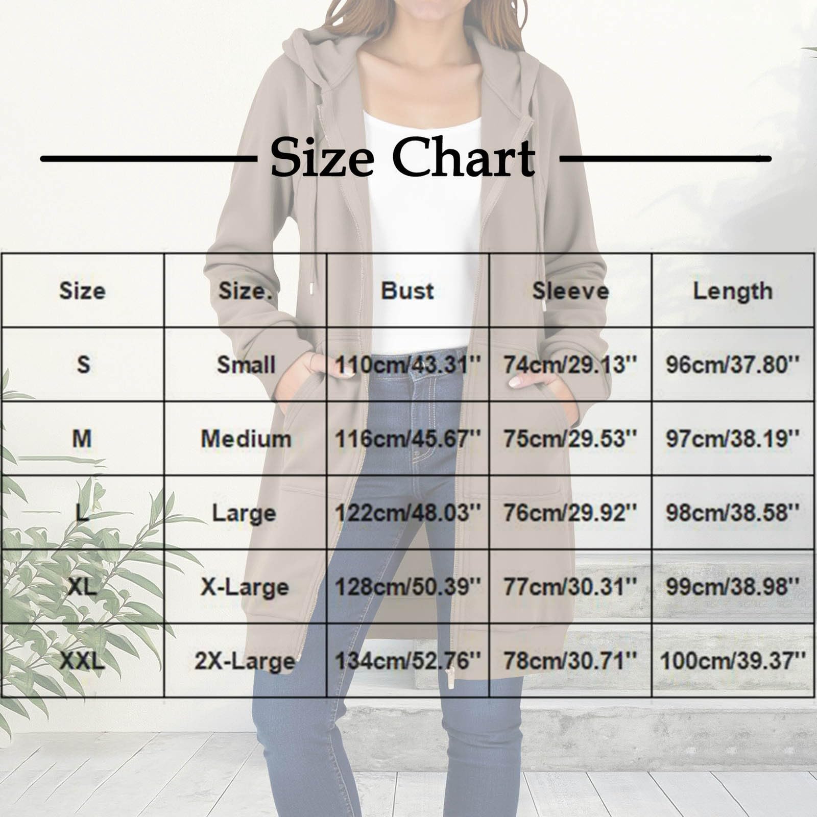 Générique Sweat Long à Capuche Zippé Femme Manteau Automne Hiver Chaud Sweatshirt Uni Rétro Veste Manches Longues Légère Décontractée Pull Comfortable avec Poches Hoodies