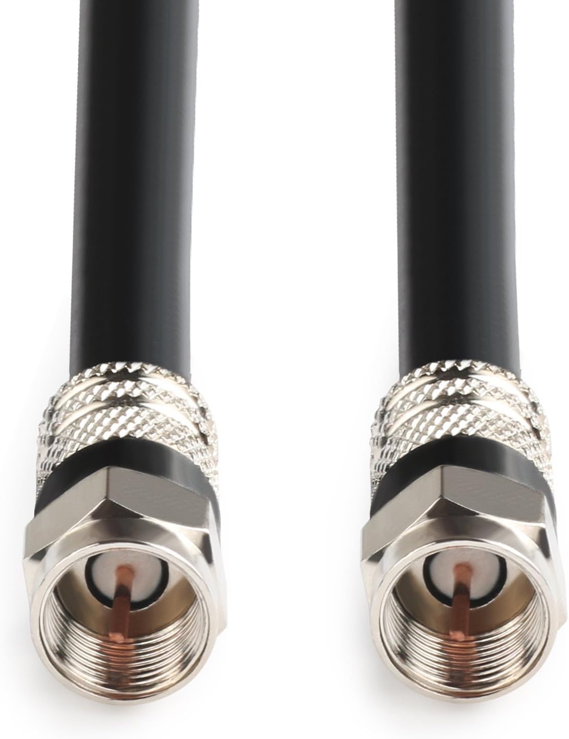 Limited Postta Digital Coaxial Cable(30 Feet) Quad Shielded White RG6 Cable with F-Male Connectors Best Postta Digital Coaxial Cable(30 Feet) Quad Shielded White RG6 Cable with F-Male Connectors