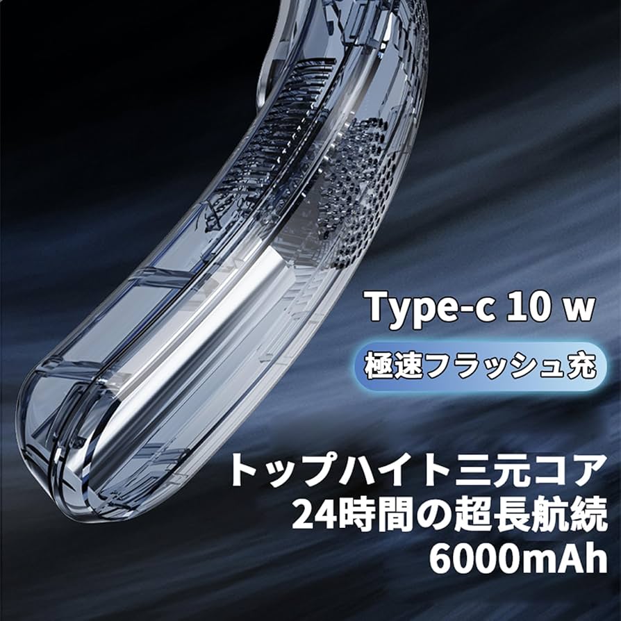Amazon | 【2025斬新モデル！6000mAh・1秒冷却進化】 YAYAMIYA 首掛け