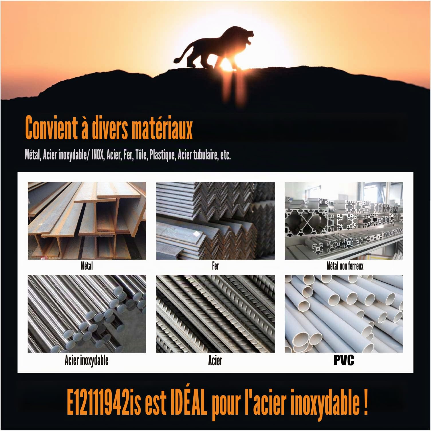 Merryland Disque à Tronçonner 230 Métal INOX Acier Fer, 230 x 1,9 mm, 25 Pièces, pour Meuleuse d'Angle Expert-line