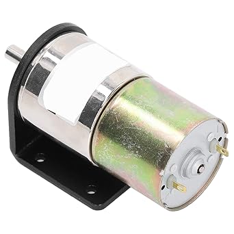 DC 12V Gear Motor Self Locking High Torque Electric Micro Speed Reduction Geared Motor(0-600 RPM)