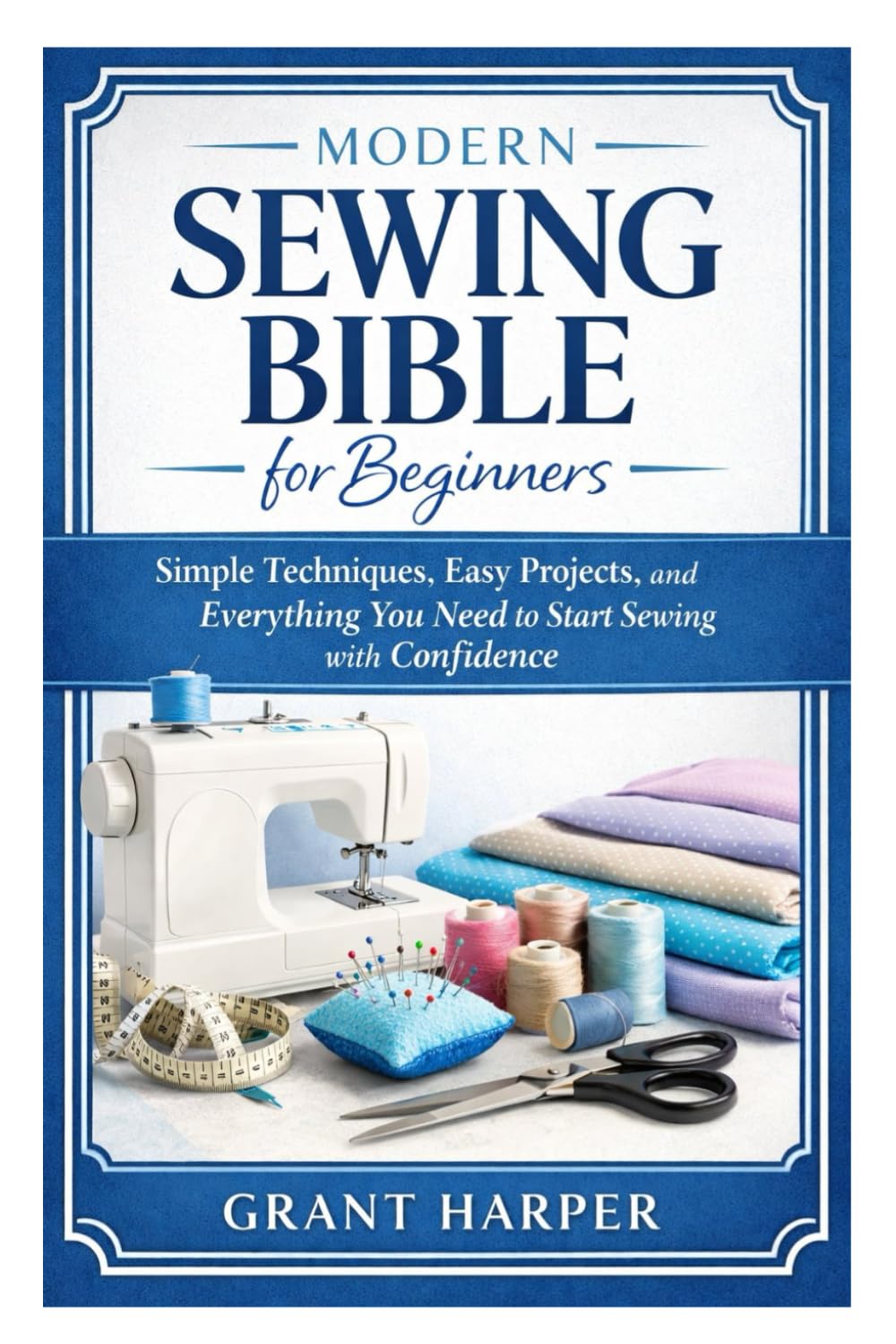 Modern Sewing Bible for Beginners: Simple Techniques, Easy Projects, and Everything You Need to Start Sewing with Confidence