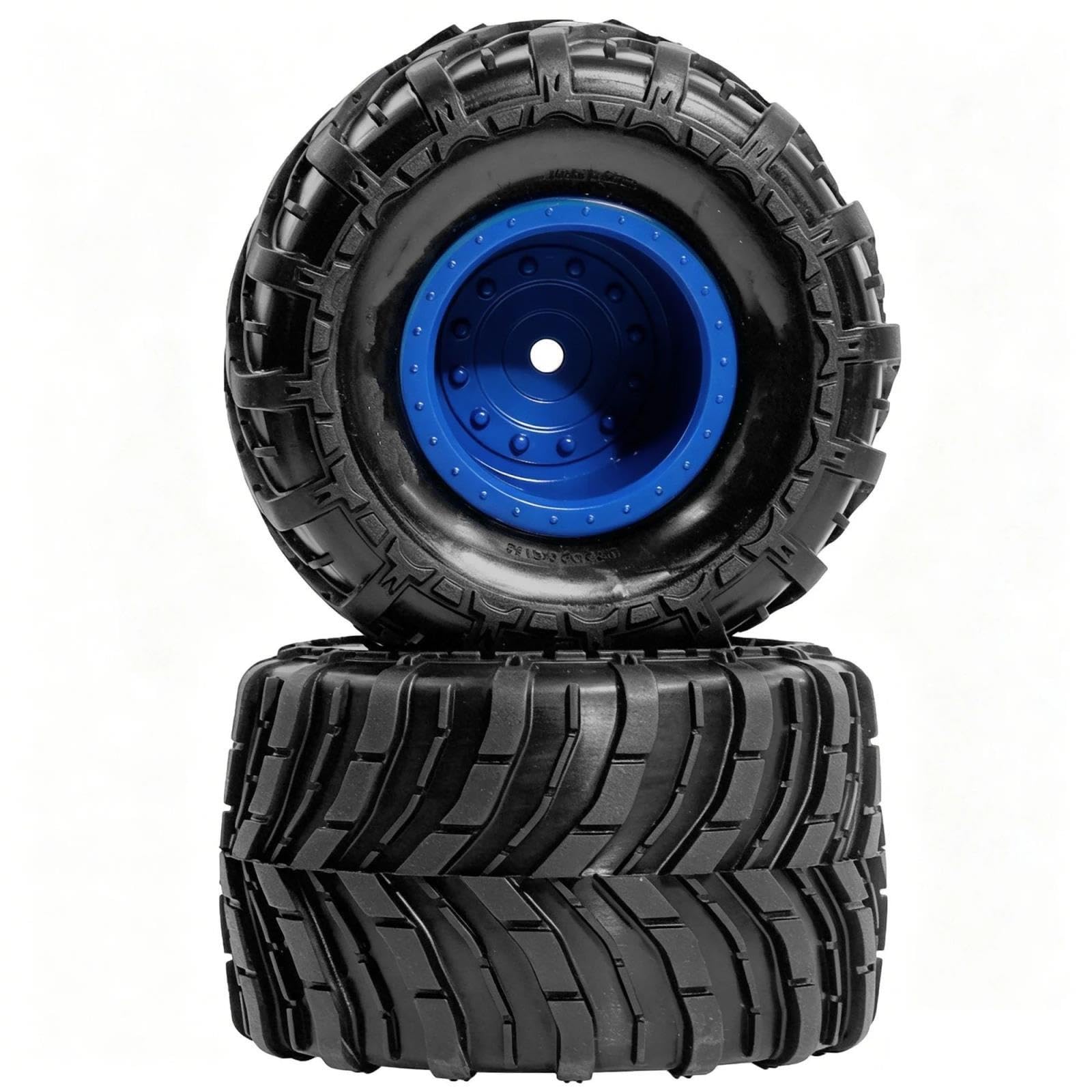 Neumáticos Ruedas 85mm para SCY 16101 16102 1/16 RC Piezas Coche