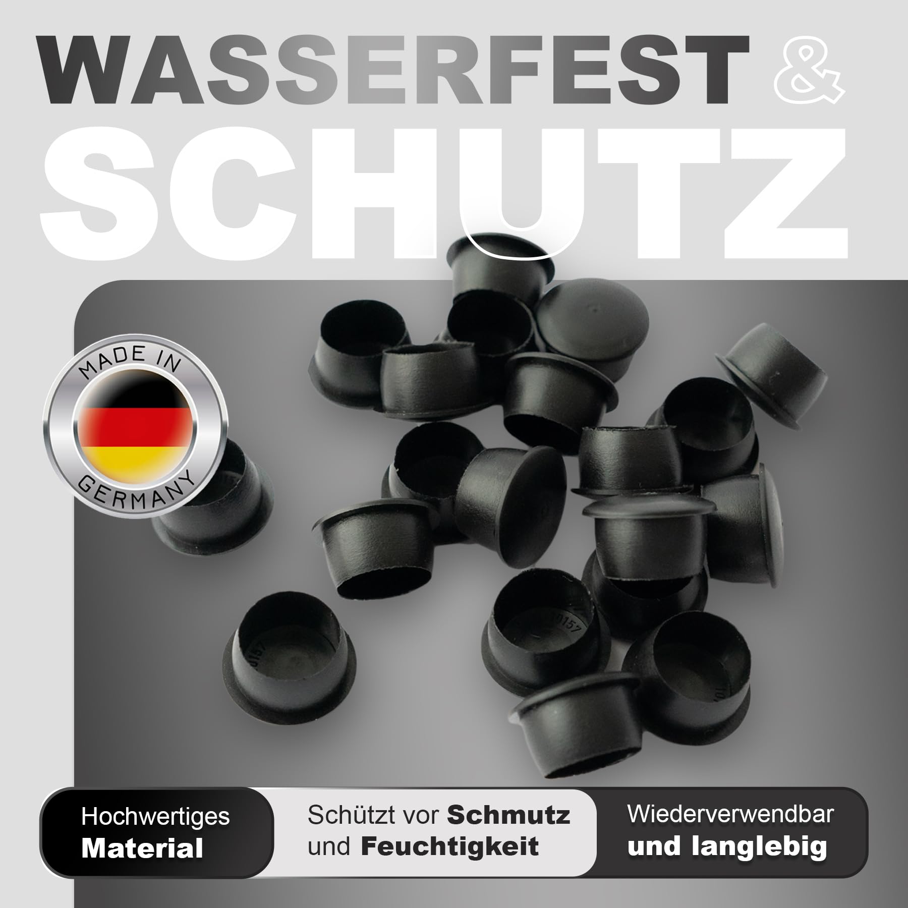 Tappi - Coperchio Per Flange, Sottotapi Conici, Tappi Con Foro - Foto 3