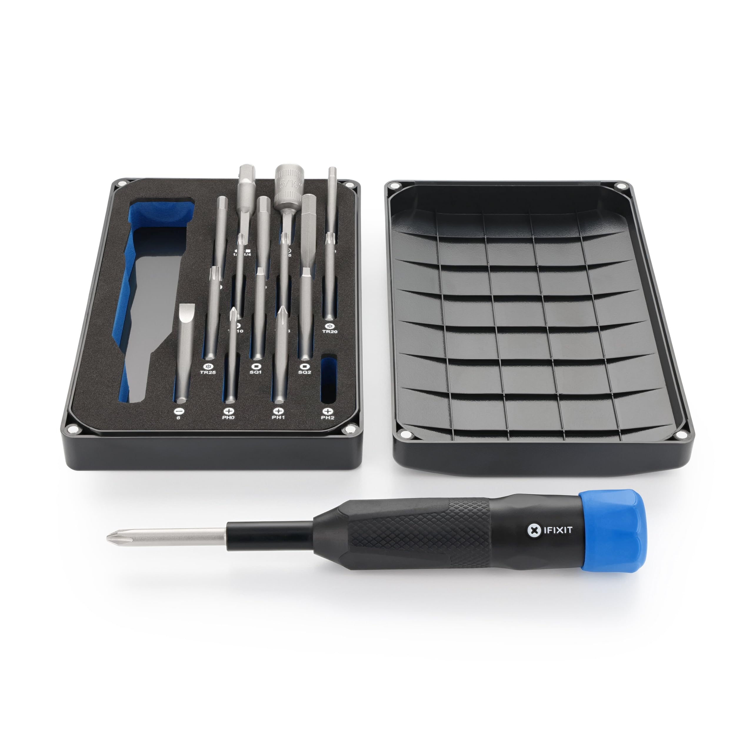 iFixit Kit de controlador Megalodon | Juego de puntas de bloqueo giratorio para reparación del hogar