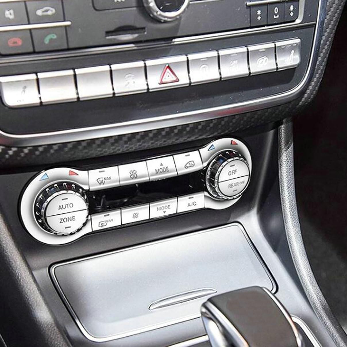 A/C Button Covers Trim for Benz CLA C117 GLA X156 A Class W176 2013-2018 image 4