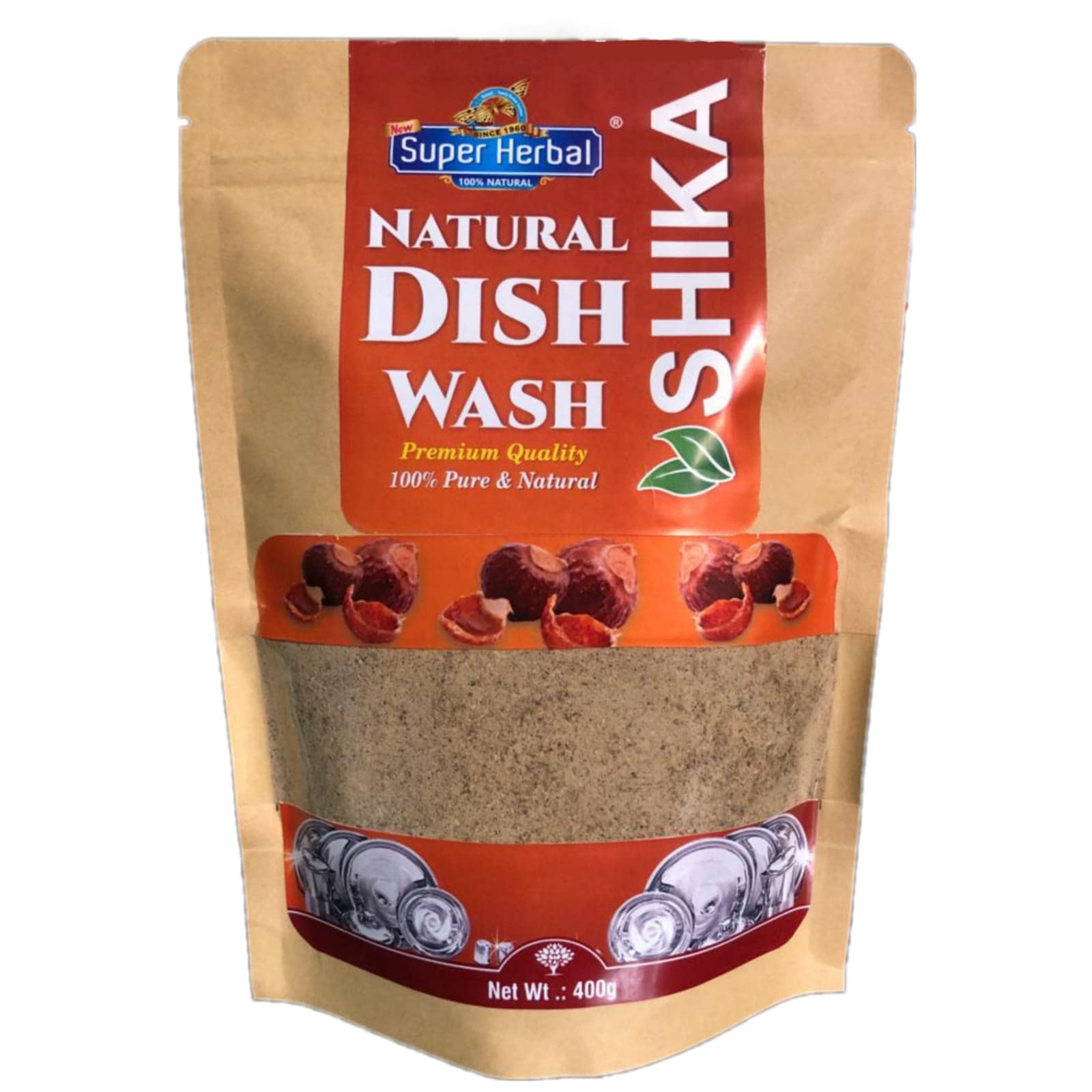 New Super Herbal SHIKA Natural Dishwash 400g (B09P8LJPKL) Amazon Price History, Amazon Price Tracker