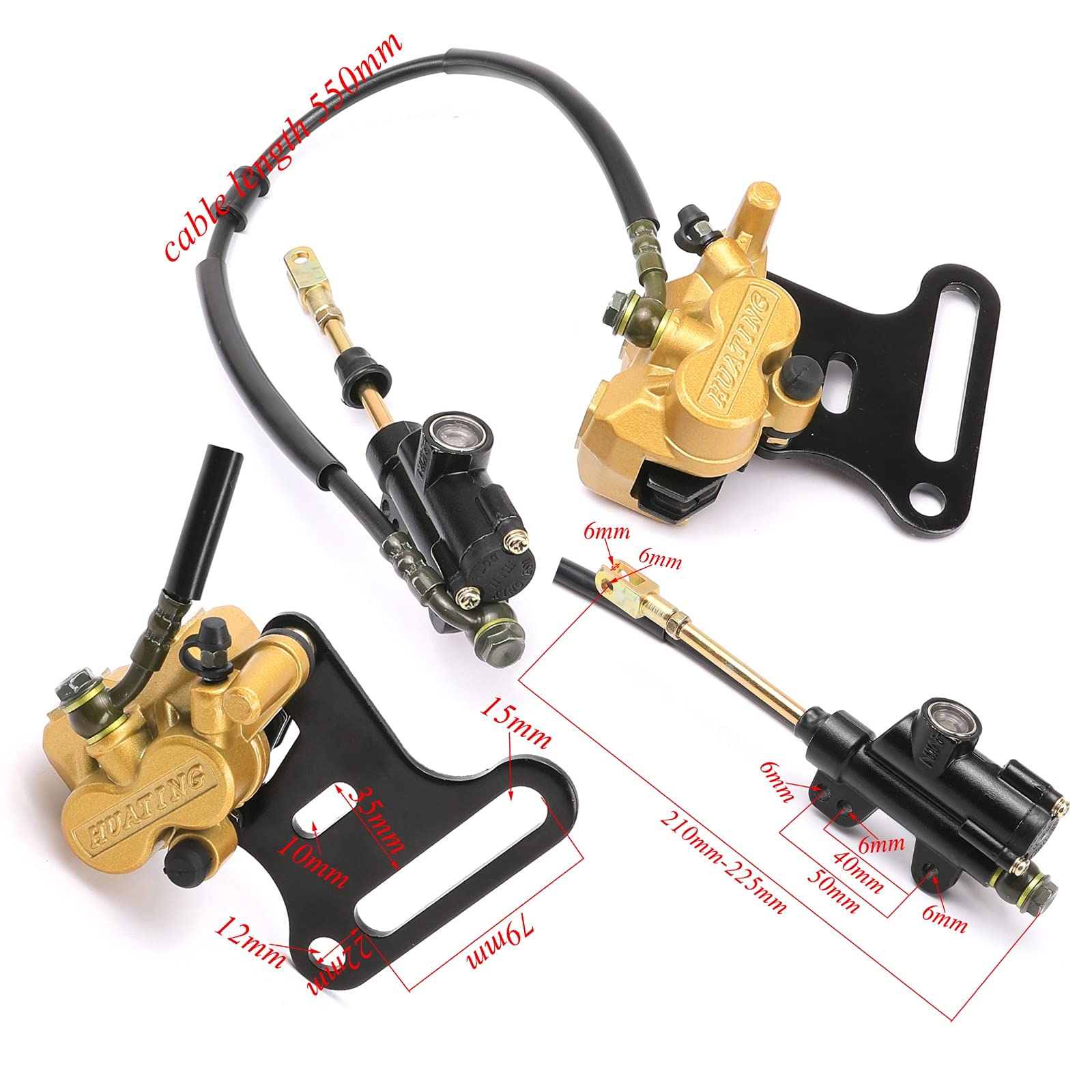 Rueda Trasera 12 Pulgadas Para Moto Off-road - Llanta 80/100-12, Disco Freno 190mm, Piñón 41T