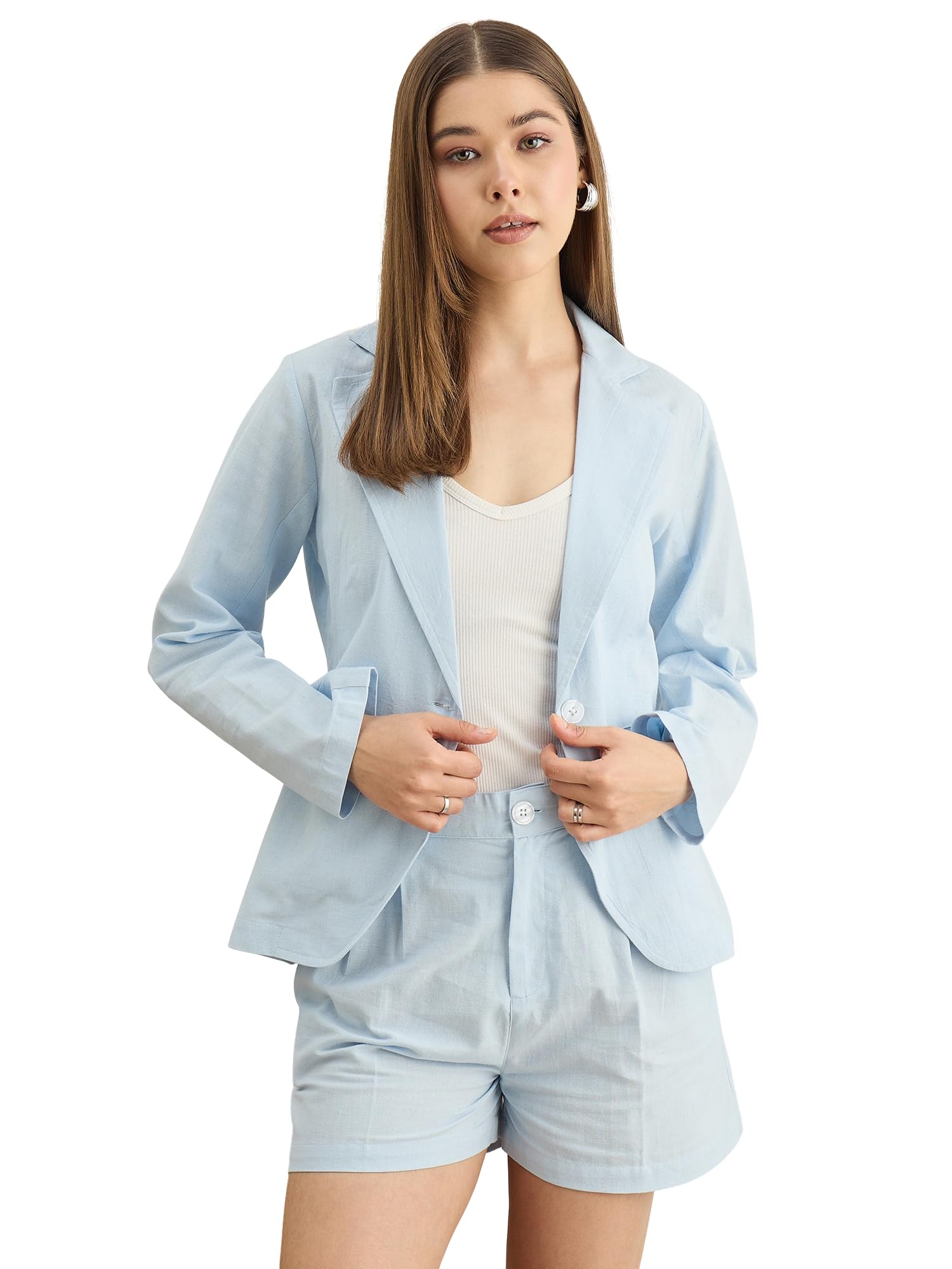 stylestone Womens Cotton Linen Blazer-picture-38