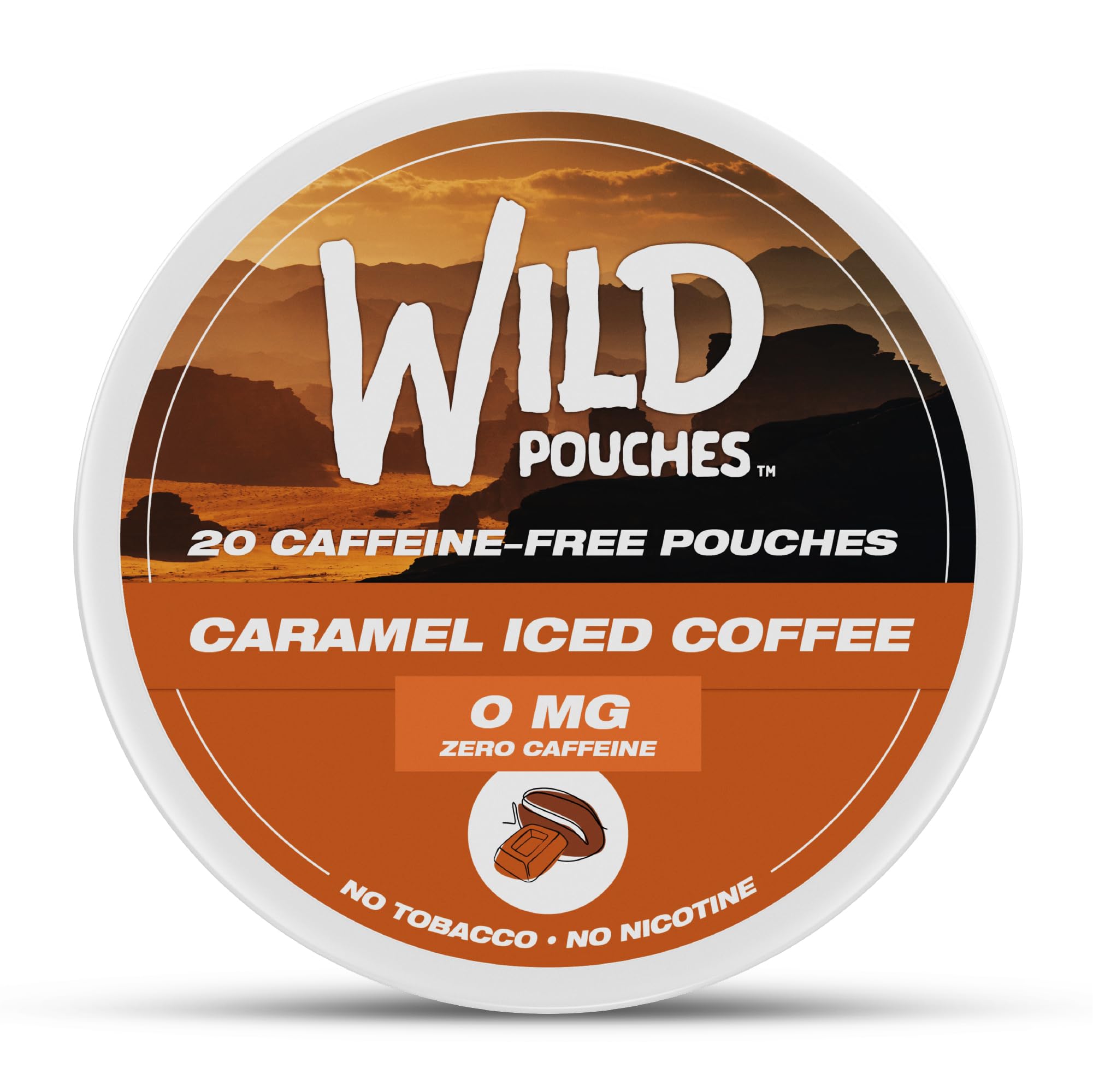 Amazon.com : Wild 0mg Nicotine Free Pouches No Caffeine Caramel Coffee