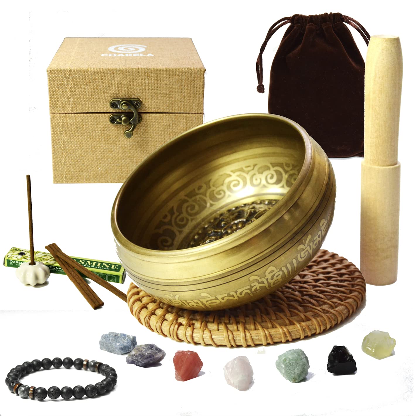 シンギングボウル7個セット シンギングボウル【7個セット】チャクラカラーに合わせた7色