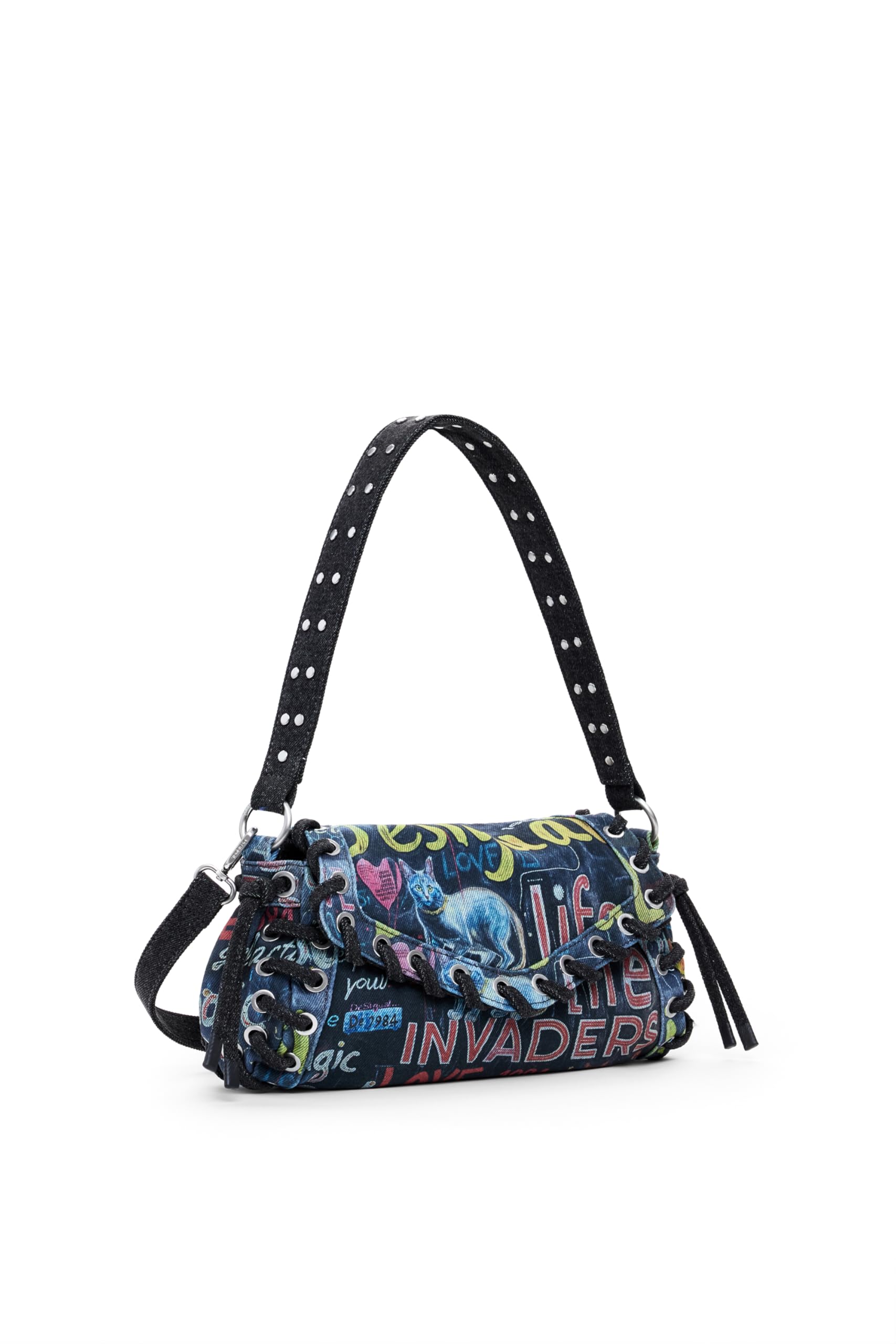 Medium graffiti bag - MATERIAL FINISHES - U