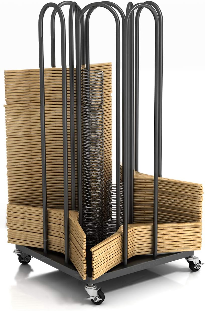 Hanger Organizer Stacker,4 in 1 Hanger Rack Stand with Swivel Caster Wheels for Laundry Room, Retail Store (Black, 1)