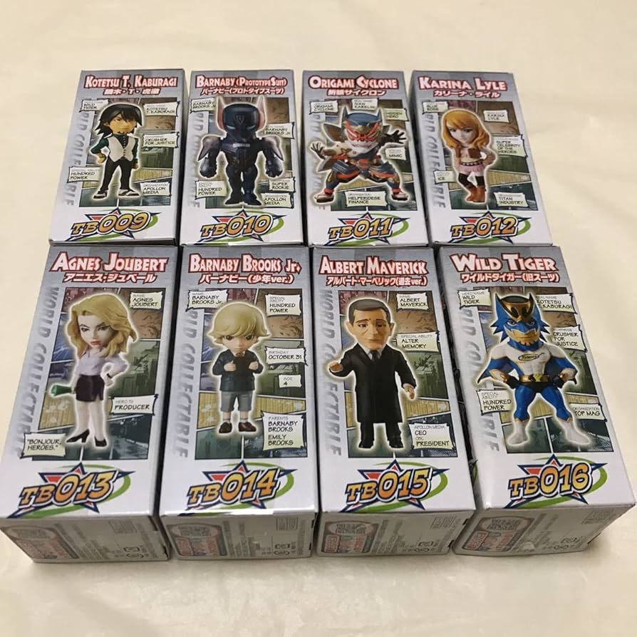 タイガー&バニー ワールドコレクタブル vol.6 8体セット タイガー&バニー ワールドコレクタブル vol.6 8体セット