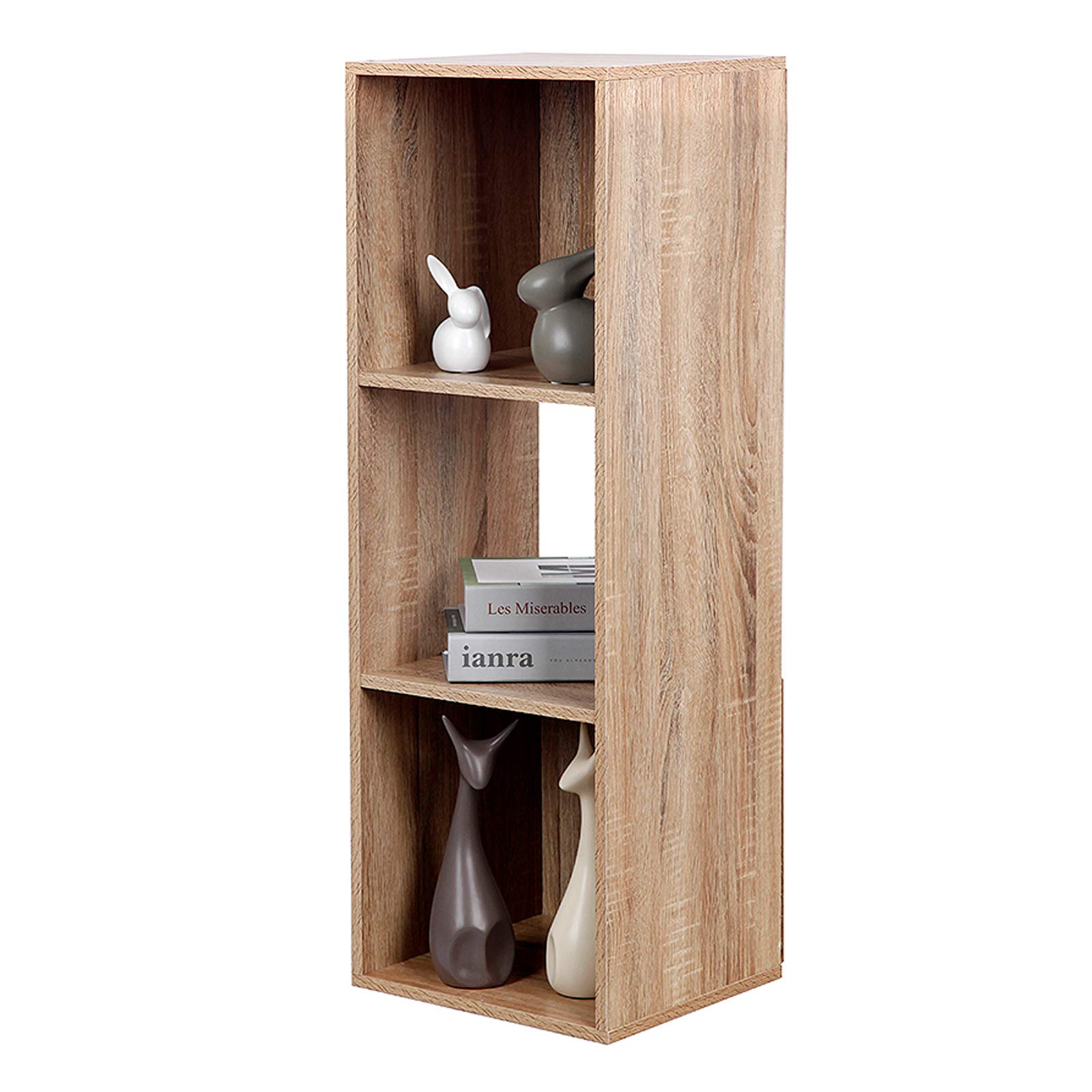 PACHIRA E-Commerce Libreria in legno con cubi, scaffale