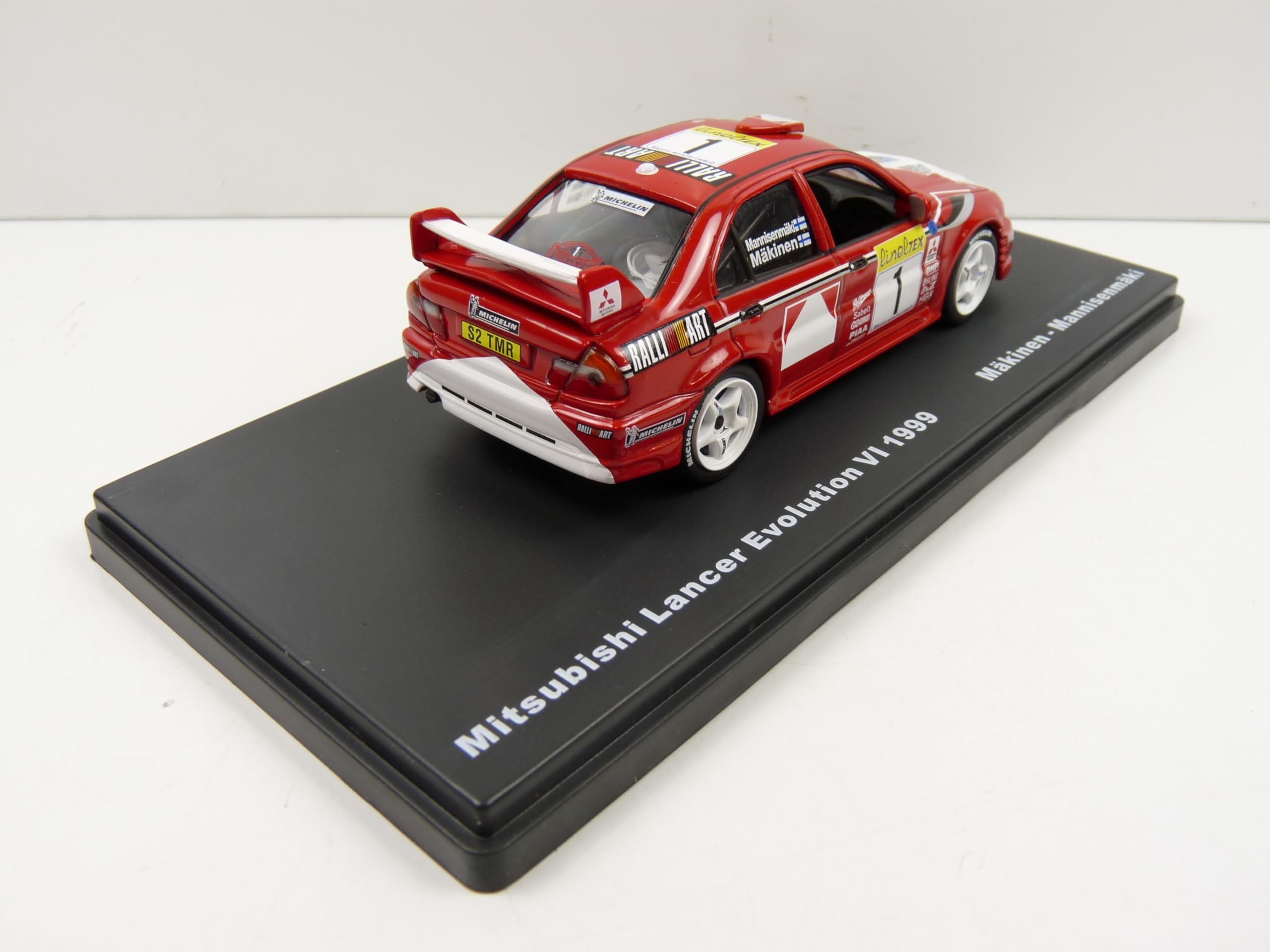 Miniature 1/43 RALLY WINNERS Mitsubishi Lancer Evo VI #1 Monte-Carlo - Occasion