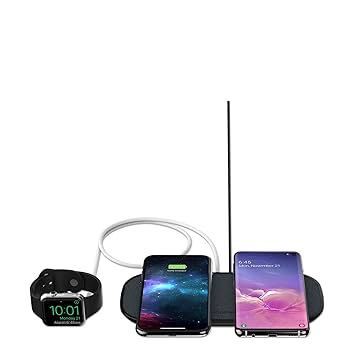 iPhoneアクセサリー mmphie dual wireless charging pad Amazon.com: 30watt Dual Wireless Charging Pad for Multiple