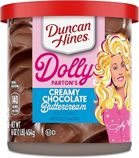 Duncan Hines Dolly Parton's Favorite Chocolate Buttercream Flavored Cake Frosting, 16 oz.