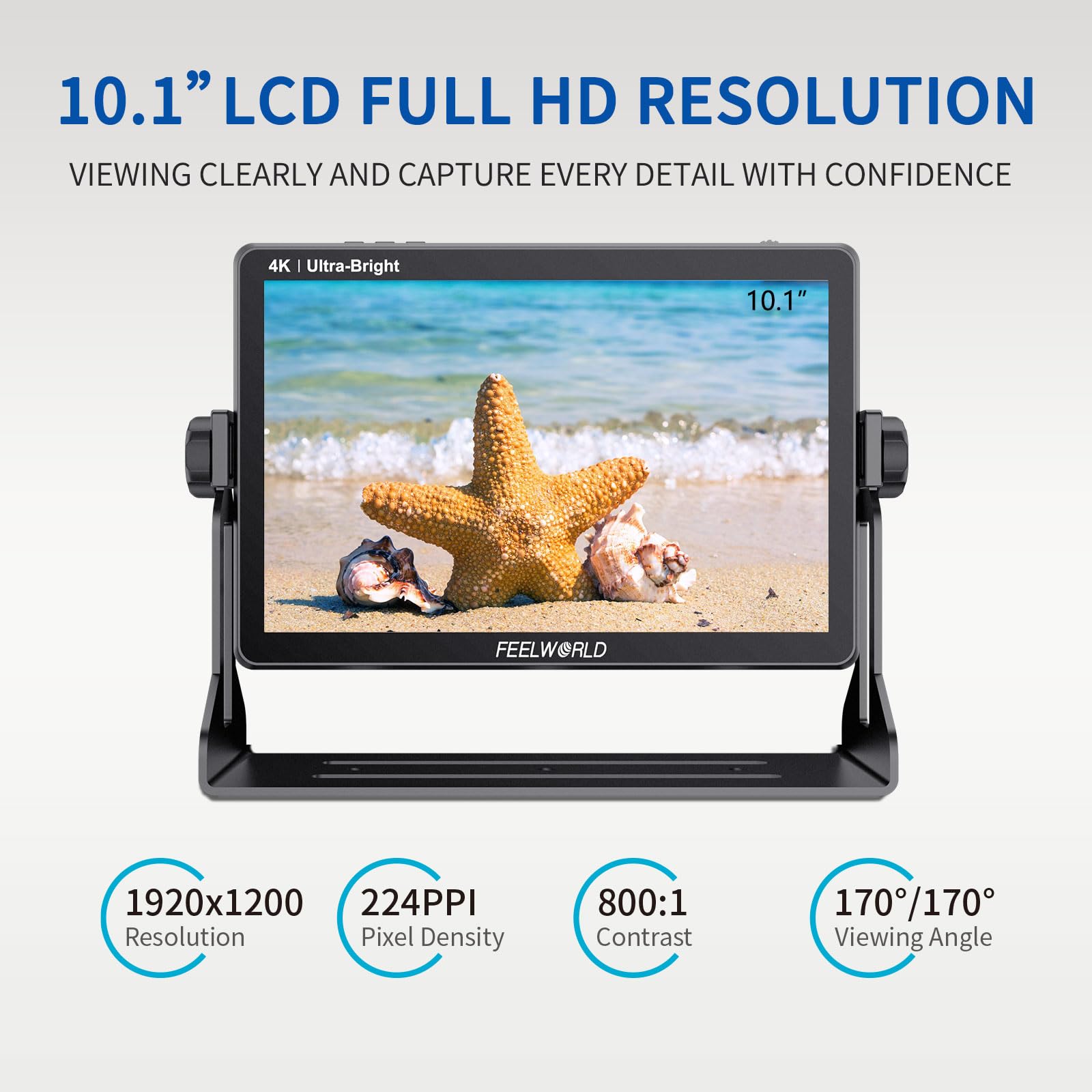 Amazon.co.jp: FEELWORLD 10.1インチ 高輝度2000nit一眼レフカメラ