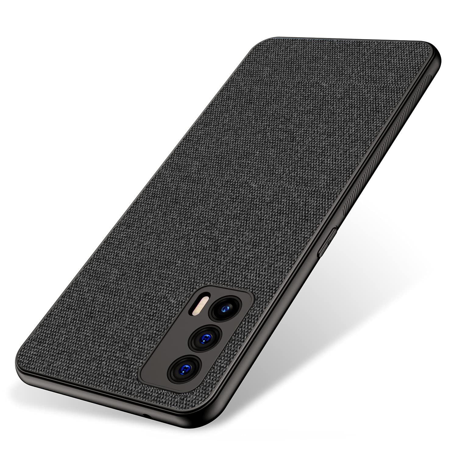 Kapa Soft Fabric Hybrid for Realme X7 Back Cover, Shockproof Protection Slim Hard Back Case, Black (B095CN58H9) Amazon Price History, Amazon Price Tracker