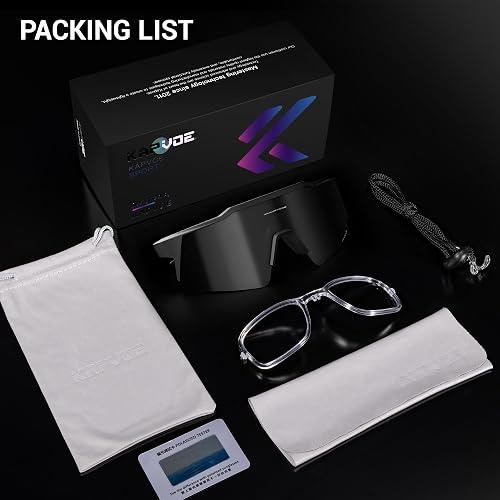 KAPVOE Polarisee Lunette de Cyclisme Vélo Protection UV400 TR90 Sport Homme Femme VTT Cycliste Pêche Conduite Course à pied Conduite Soleil Surlunettes Running Peche Polarisante 17 - 6