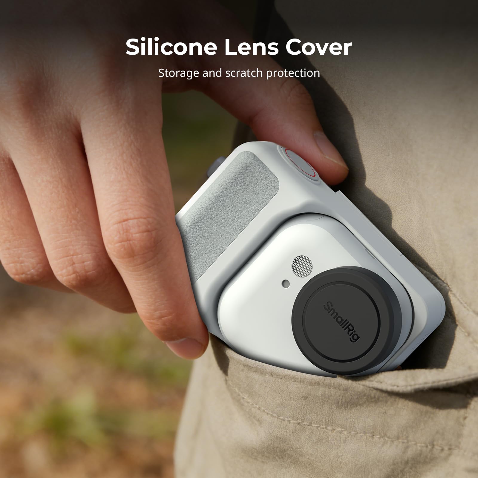 SMALLRIG GO Ultra Filter Kit for Insta360 GO Ultra, Snap-on Design, Includes ND8 Filter, CPL Filter, Silicone Lens Cover, and Cleaning Cloth - 5862