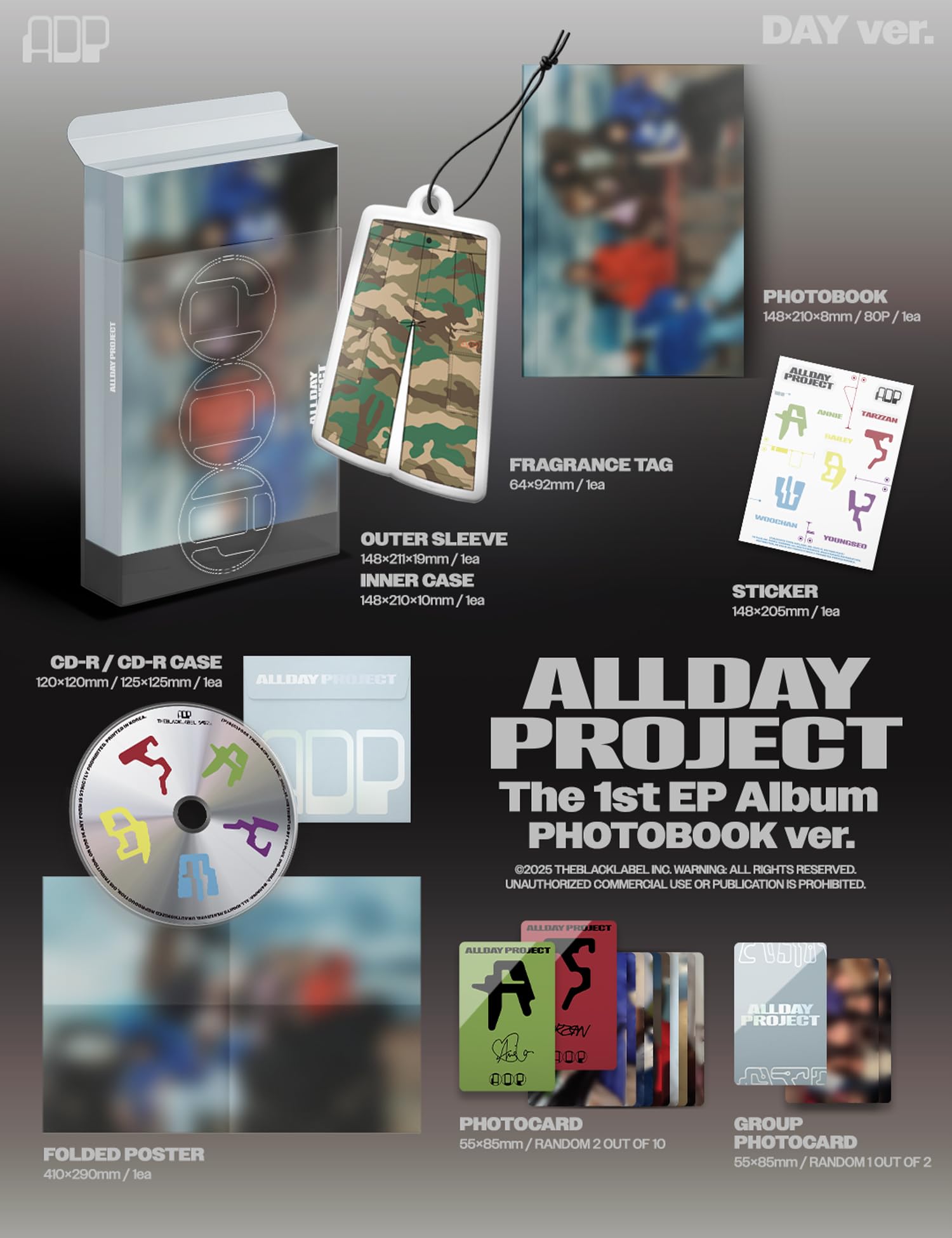 Amazon.com: ALLDAY PROJECT ALLDAY PROJECT 1st EP Album with