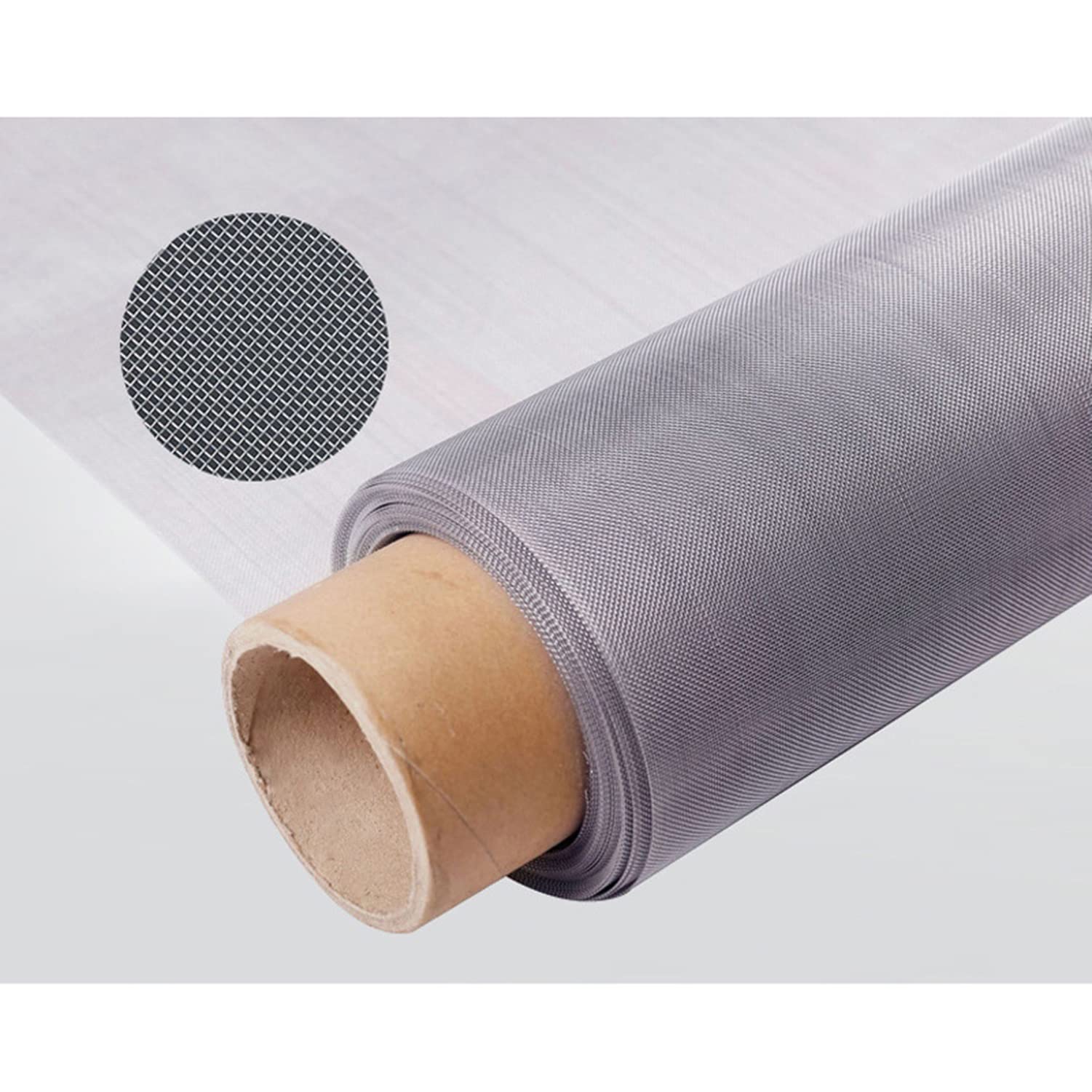 Rete metallica intrecciata in acciaio inossidabile 80 Mesh – Filtro fine per finestre porte prese d'aria Mesh per ct e protezione antipolvere resistente schermo finestra