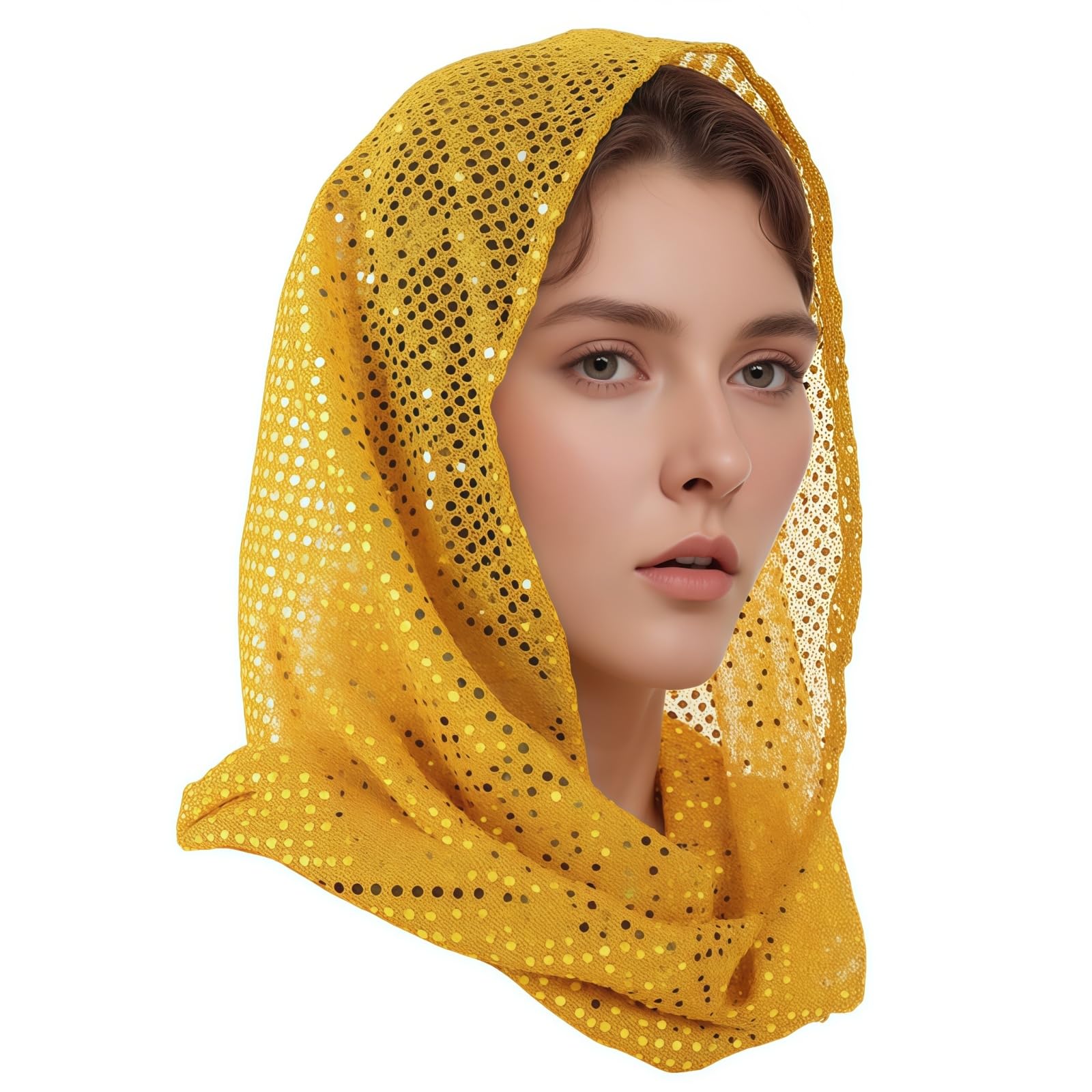 Sequin Unisex Rave Hood - Image 4