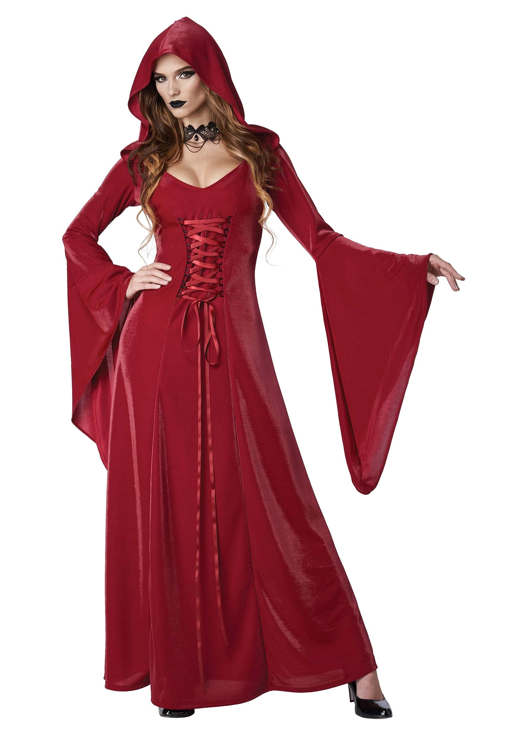 Damski kostium dla dorosłych Crimson Robe