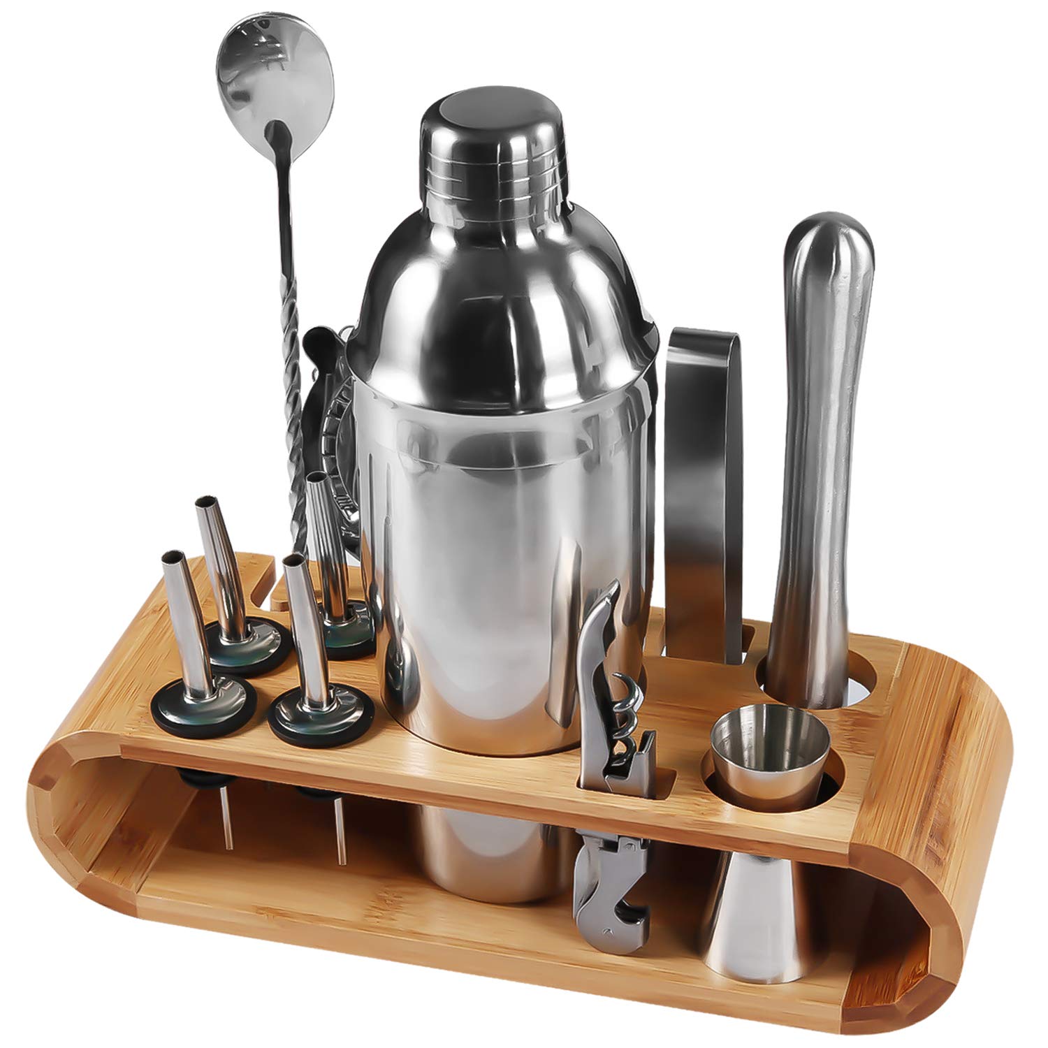 Buy Cocktail Shaker Set Bartender Kit, AsFrost Bartending Tools 12