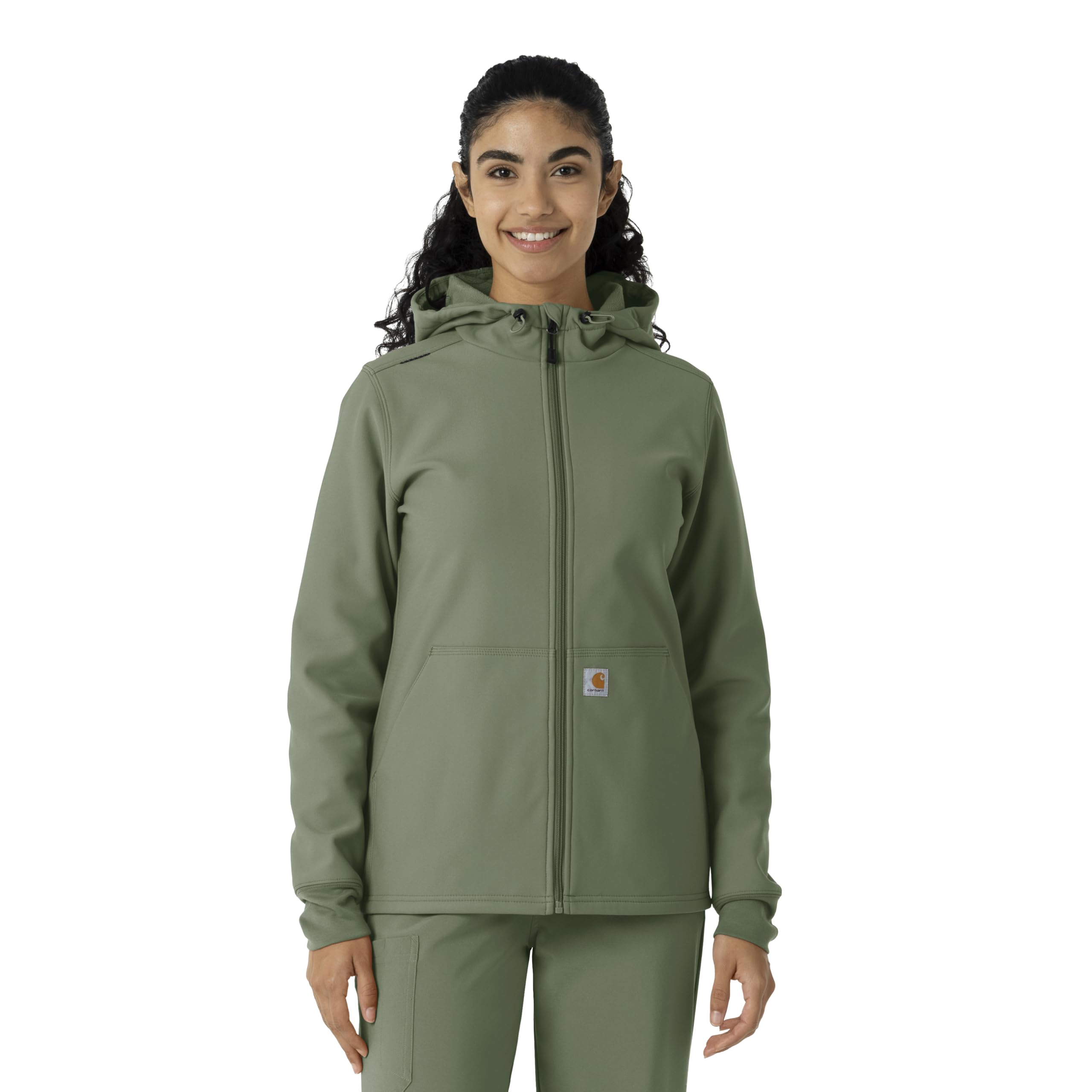 Scrubs C85023 Women's Rugged Flex® Modern Fit Bonded Fleece Ho