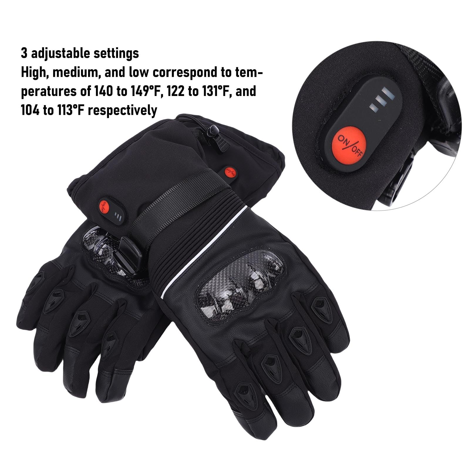 Riscaldati USB Ricaricabili per Uomo e Donna – Scaldamani Elettrici con Doppia Batteria per Ciclismo, Sci, Snowboard Ed Escursionismo