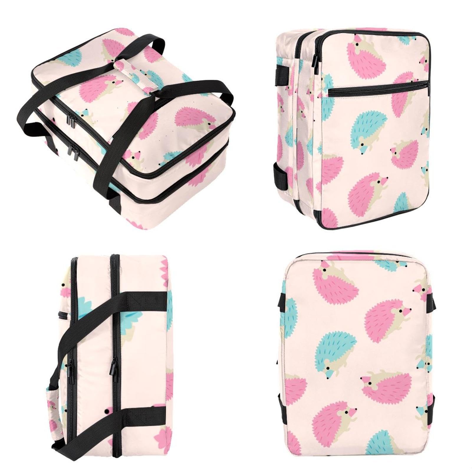 Grand sac à déjeuner isotherme pour homme et femme, double couche, étanche, étanche, réutilisable, sac fourre-tout pour le travail, l'école, le pique-nique, la plage, le camping, les voyages, motif