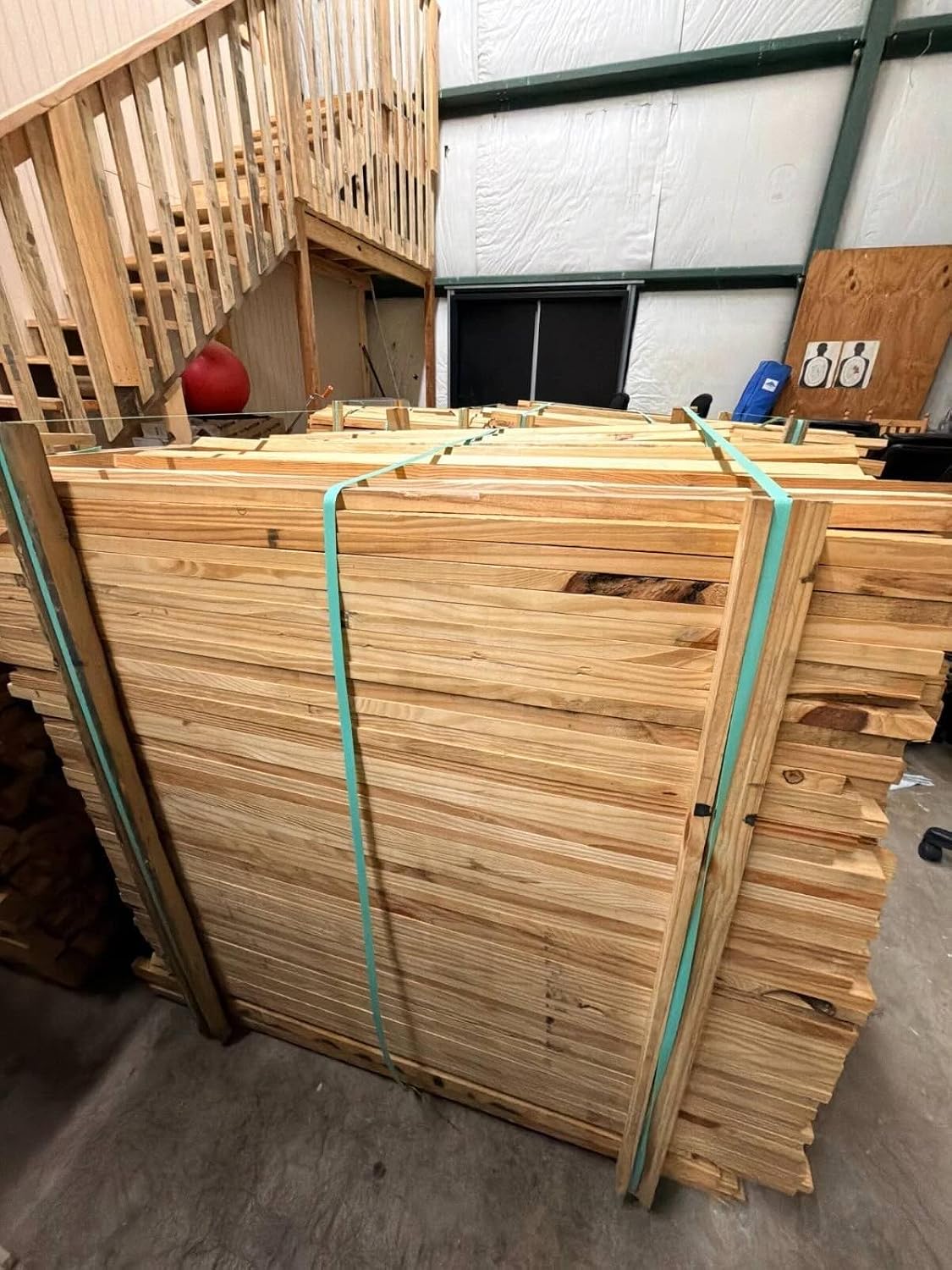 One Man Fencing Kiln-Dried Southern Yellow Pine Drying Sticks - 48"×1.5"×7/8" (1x2 Nominal) - 12 Pack