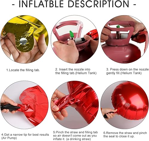 Miniatura 7 de 10 unidades Globos dorados de 16 pulgadas con números de 0 a 9, número colgante de aluminio Mylar brillante para decoración de fiesta de cumpleaños,