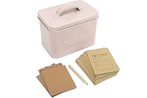 Katai Flamingo Steel Seed Storage Organiser: Keep Your Tiny Garden Growing