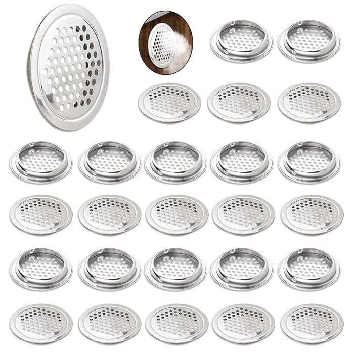 Buy EMAGEREN 20Pcs Air Vents 53mm/2.1’’,Stainless Steel Air Vent Hole