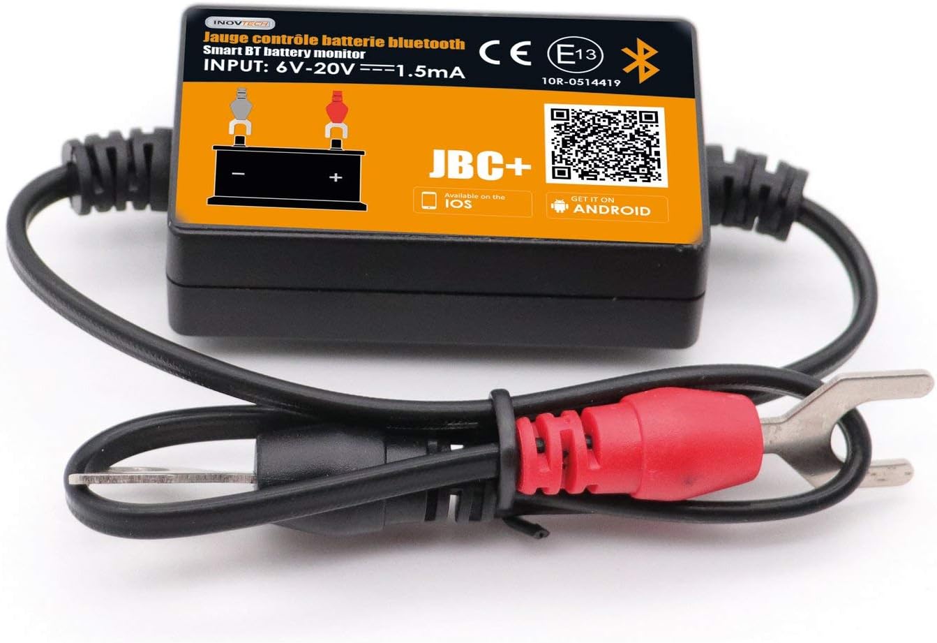 Indicateur De Batterie Bluetooth Runleader RL-BI609C - Mesure Tension, Niveau Charge - Étanche IP67 - Pour 12V à 48V