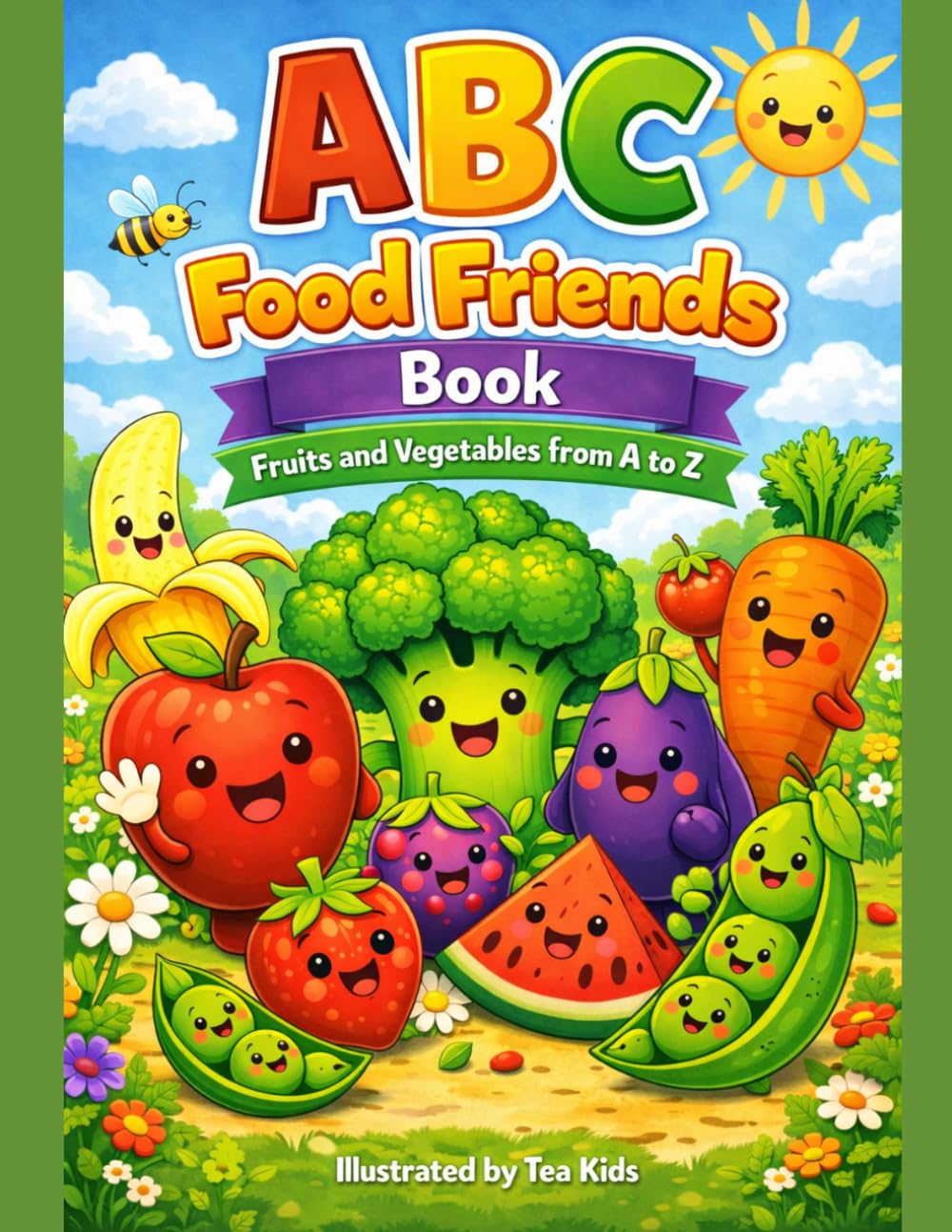 Abc Food Friends, A Colorful Fruit and Vegtable Book (Food Friends Learning Series)